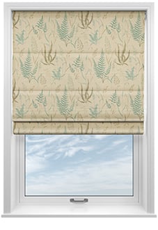 Botanica, Eau De Nil - Twist&Fit Roman Blind